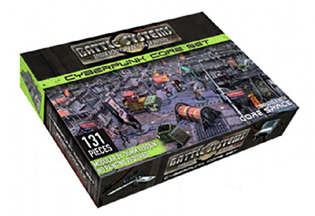 Battle Systems - Sci-fi Terrain - Cyberpunk Core Set