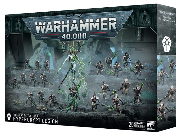 Battleforce Necrons Hypercrypt Legion Games Workshop Warhammer 40k Necron