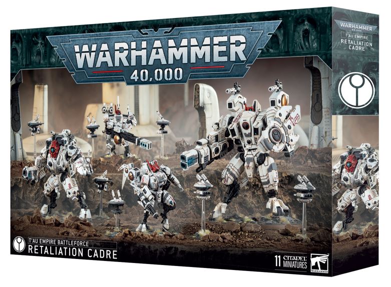 Battleforce T'au Empire Retaliation Cadre Games Workshop Warhammer 40k Tau