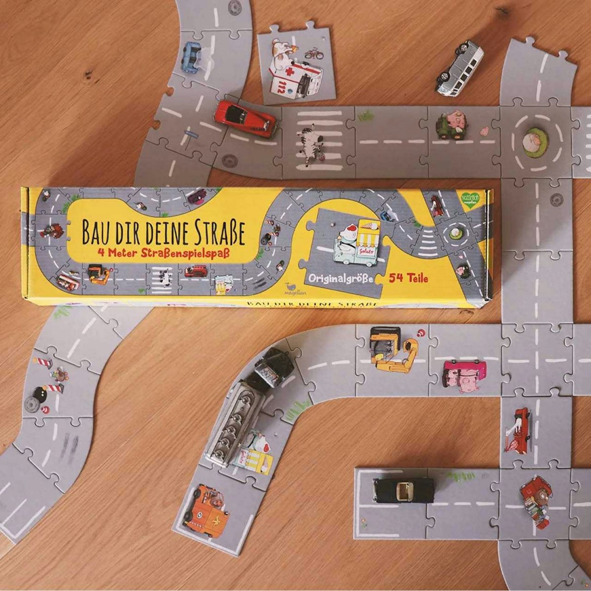 Bau dir deine Straße 1 4 Meter Straßenspielspaß Anlegespiel ab 4 Jahren Bau dir deine Straße 1 4 Meter Straßenspielspaß Anlegespiel ab 4 Jahren