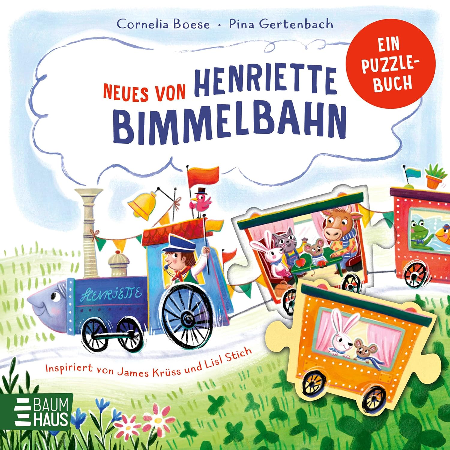 Boje Verlag - Neues von Henriette Bimmelbahn - ein Puzzlebuch Boje Verlag - Neues von Henriette Bimmelbahn - ein Puzzlebuch