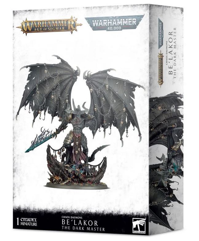 Be'lakor the Dark Master Games Workshop Slaves to Darkness Dämonen Prinz 40k AOS