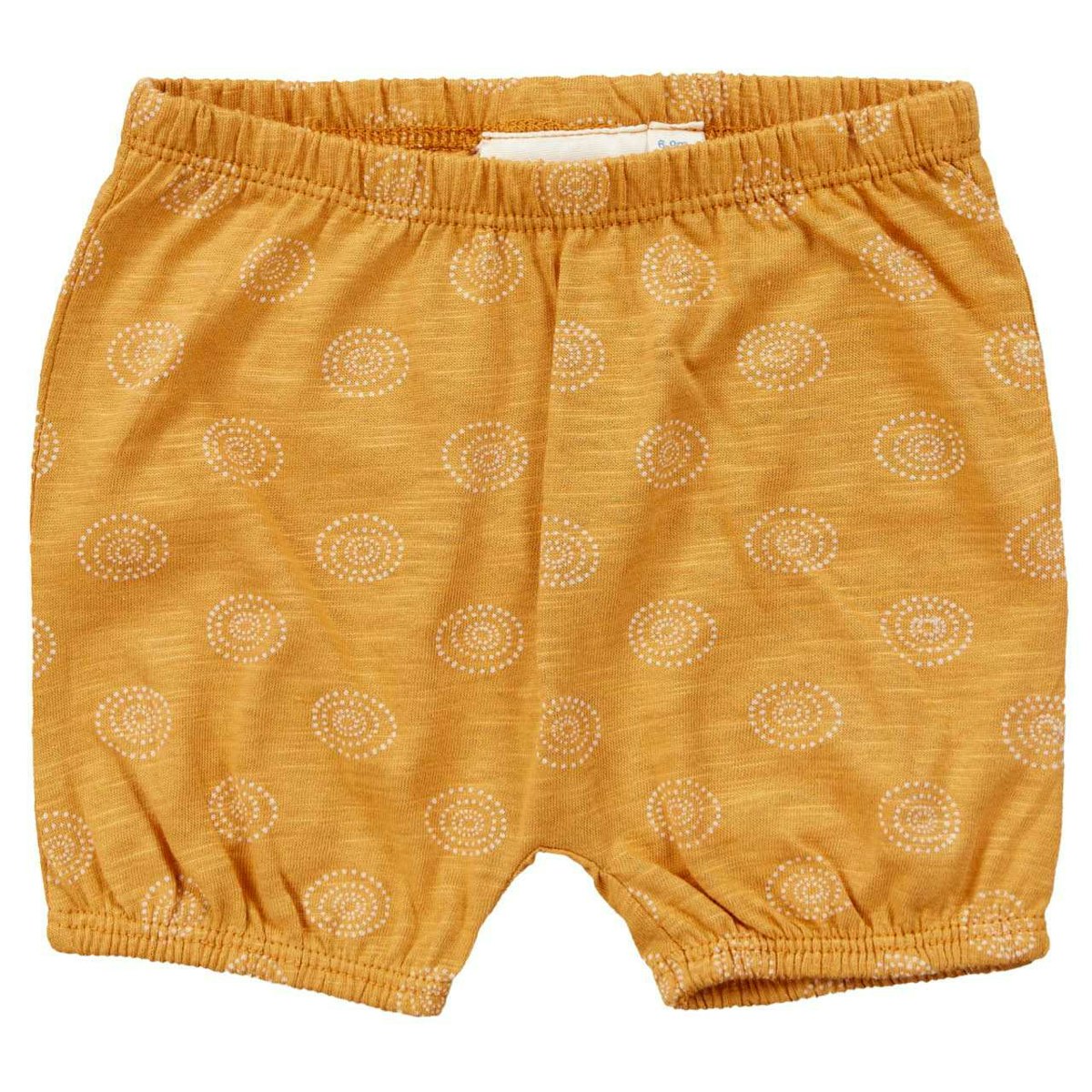 Bequeme Babyshorts Kreise senf-gelb 74/80 Bequeme Babyshorts Kreise senf-gelb 74/80