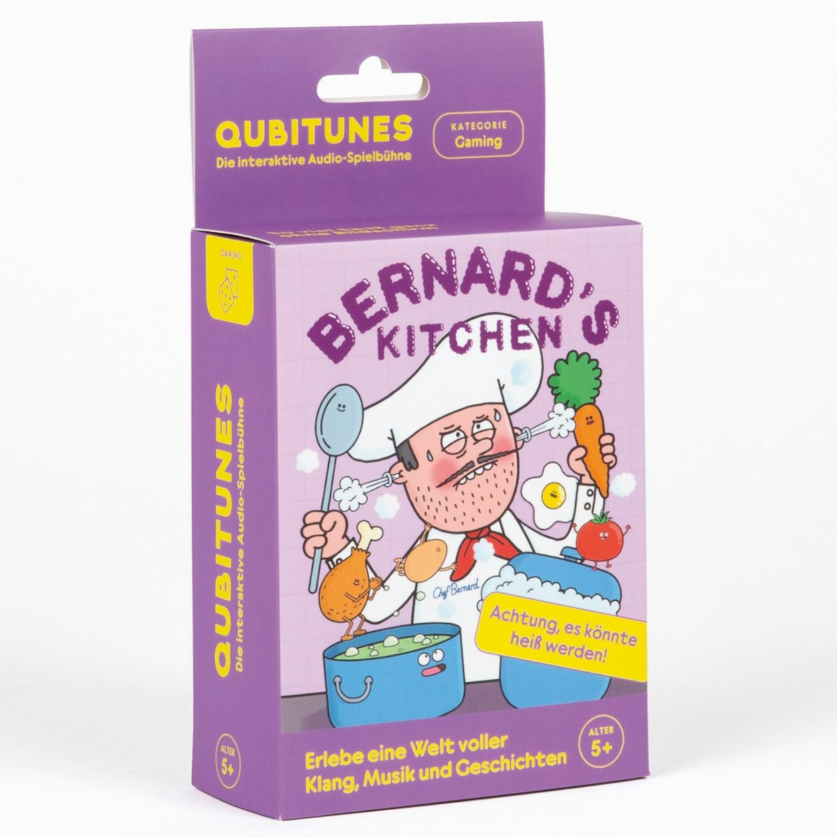Bernard's Kitchen Audio-Spiel für Qubitunes ab 5 Jahren Bernard's Kitchen Audio-Spiel für Qubitunes ab 5 Jahren