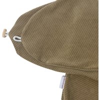 Bezug für Stillkissen Cord taupe