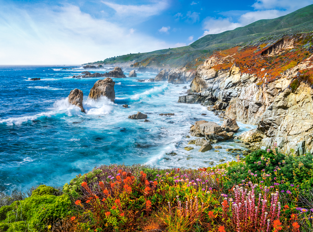 Big Sur K�stenlinie in Kalifornien Big Sur K�stenlinie in Kalifornien