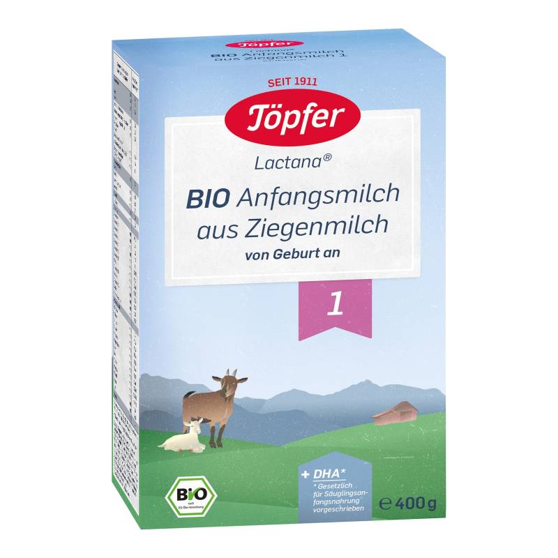 Töpfer Bio-Anfangsmilch 1 Ziege 400g von Töpfer