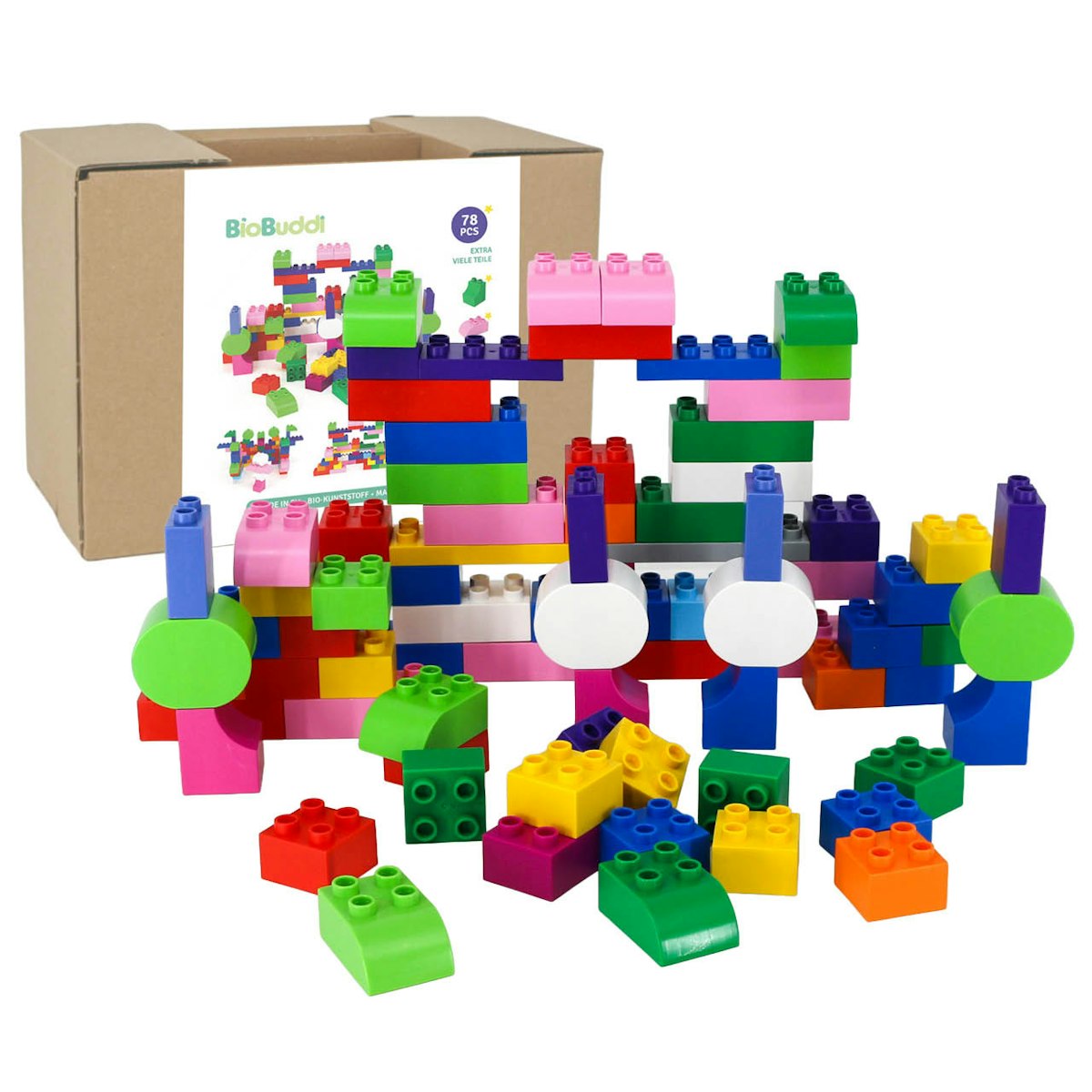 Bio Bausteine Set 78 Teile Bio Bausteine Set 78 Teile