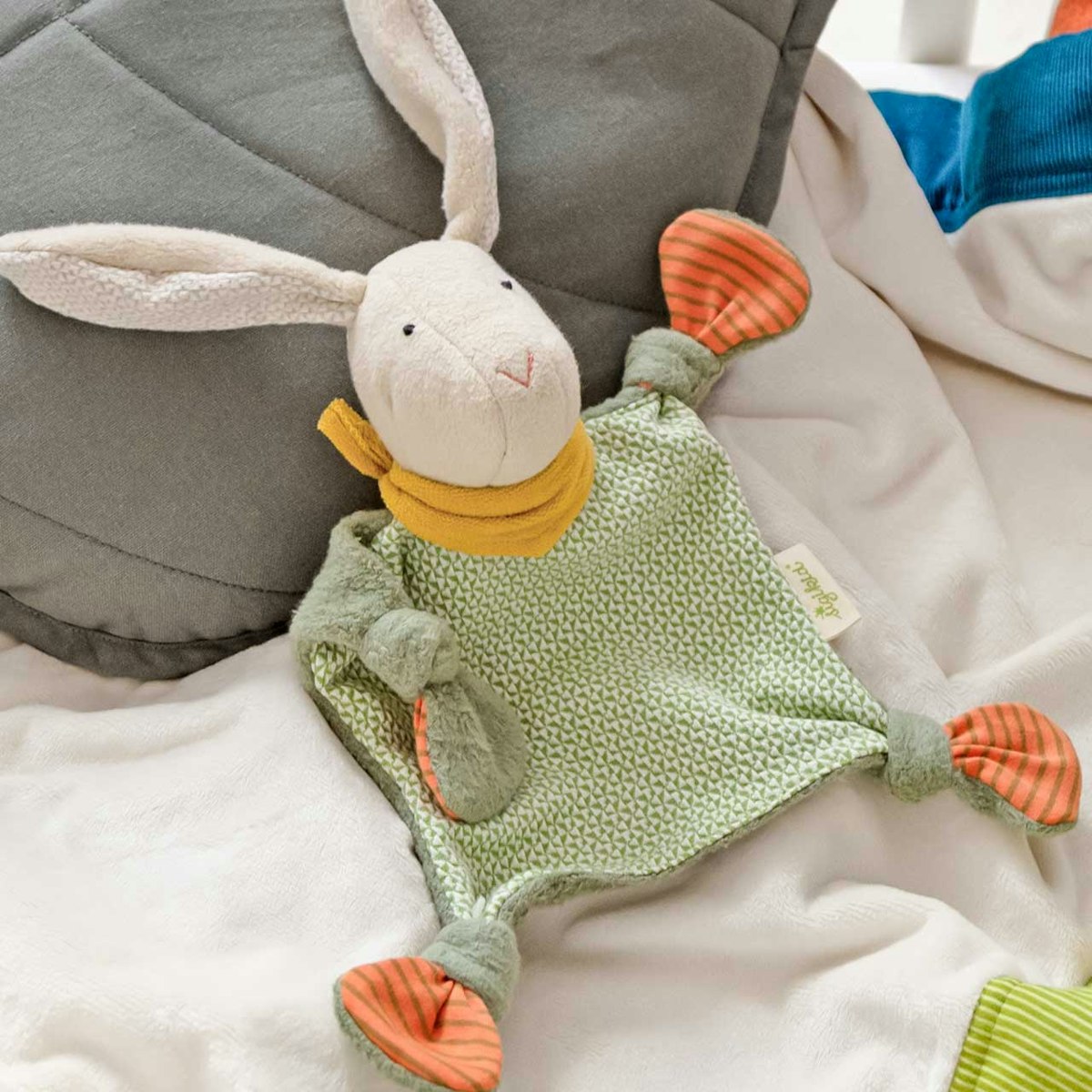 Bio Schmusetuch Hase beige Bio Schmusetuch Hase beige