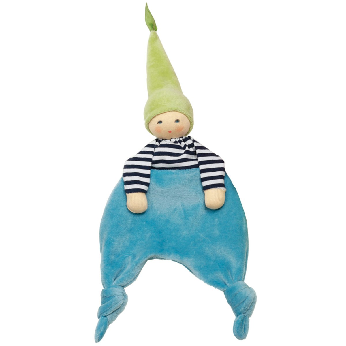 Bio Schmusetuch Waldelfe petrol Bio Schmusetuch Waldelfe petrol