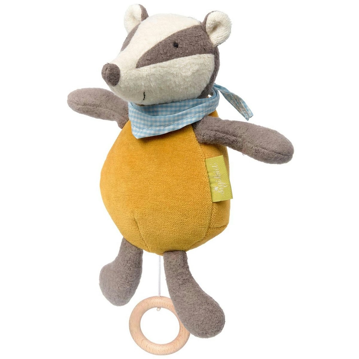 Bio Spieluhr Kuscheltier Dachs La Le Lu 23 cm Bio Spieluhr Kuscheltier Dachs La Le Lu 23 cm