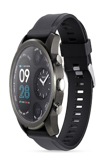 Black Waterproof Smartwatch Sport Smart Watch with Fitness Activity Tracker IP68