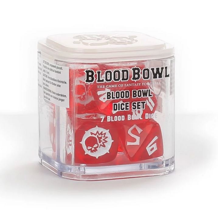 Blood Bowl Dice Set 7 Würfel Games Workshop Würfelset Rot Red Dices Blood Bowl Dice Set 7 Würfel Games Workshop Würfelset Rot Red Dices
