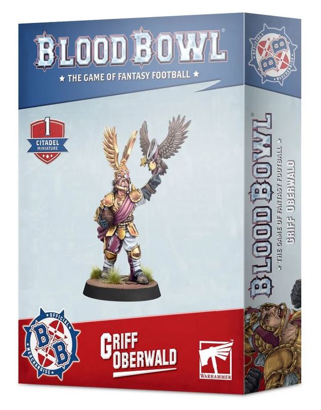 Blood Bowl Griff Oberwald Games Workshop Fantasy Football Starspieler