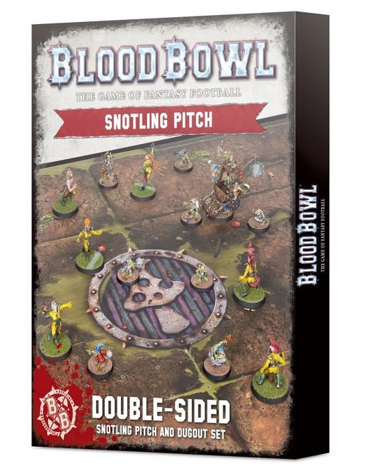 Blood Bowl Snotling Pitch and Dugouts Games Workshop Crud Creek Nosepickers