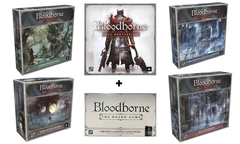 Bloodborne Das Brettspiel Bundle + Promo (Deutsch) CMON kooperativ