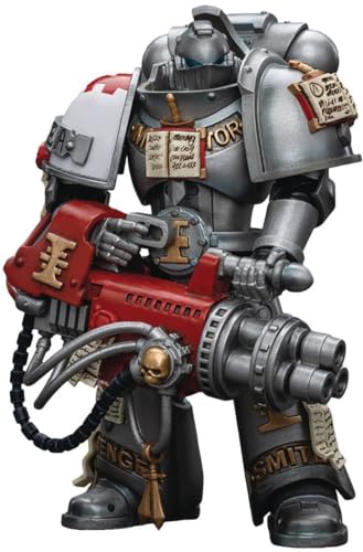 JoyToy Bloomage Tech – Warhammer 40 K – Graue Knights Strike Squad mit Psilencer 1/18 Af von JoyToy