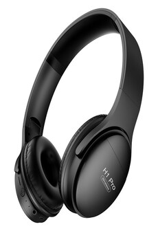 Bluetooth Headset H1Pro with Noise Canceling and Support Memory Cards - Black