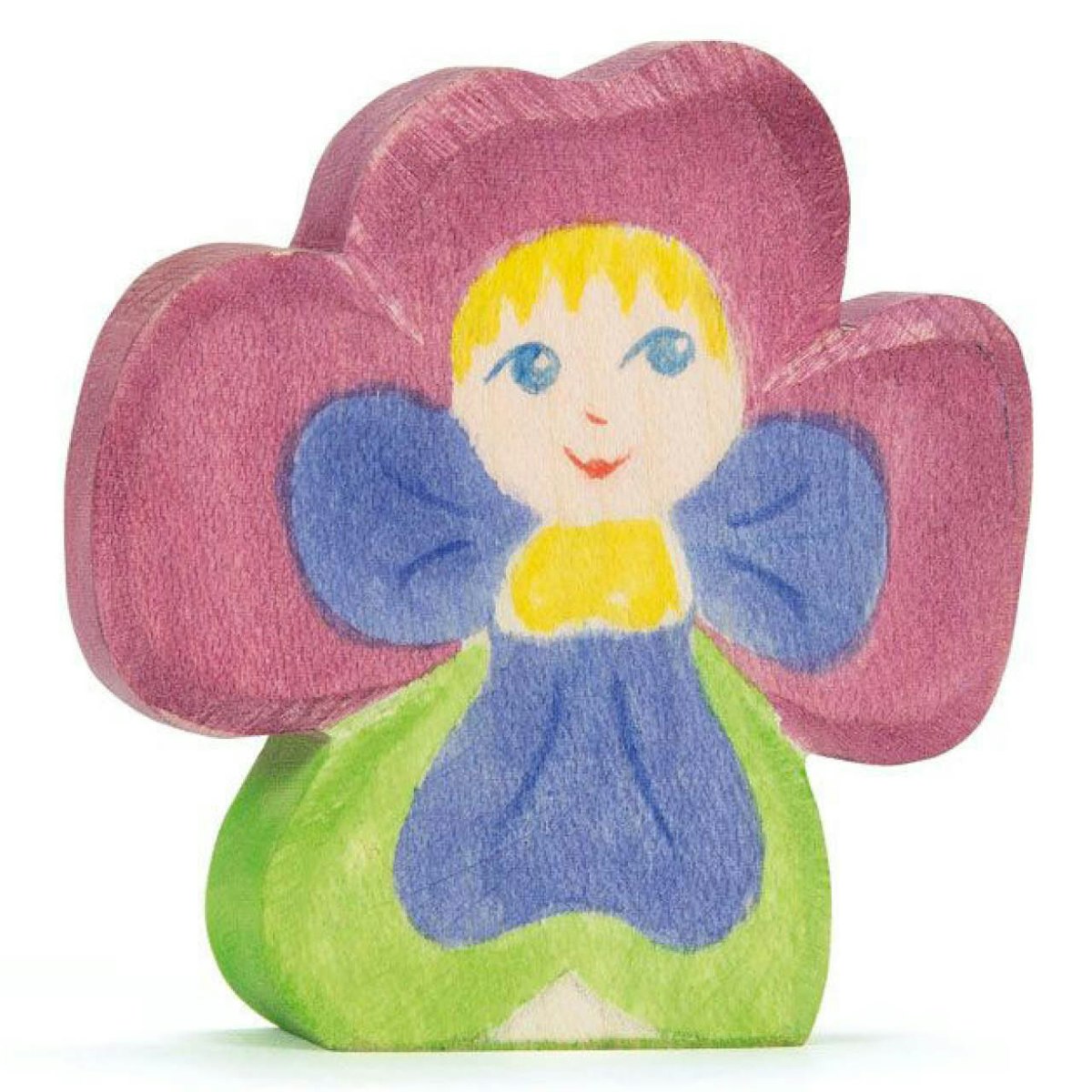 Blumenkind Stiefmütterchen Holzfigur 6 cm hoch Blumenkind Stiefmütterchen Holzfigur 6 cm hoch