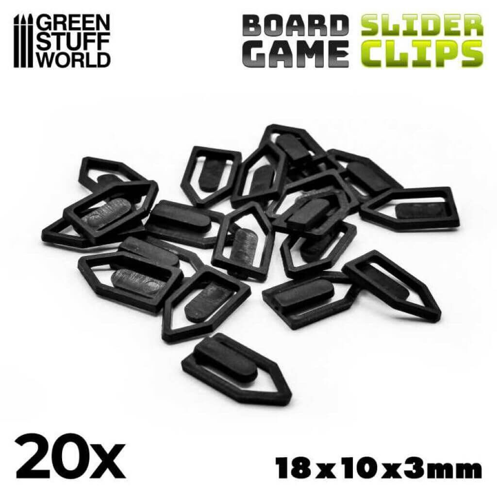 Plastikclips - Schwarz Plastikclips - Schwarz