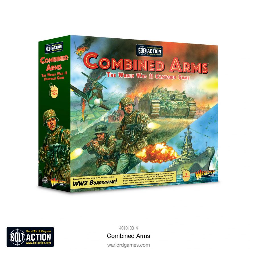 Bolt Action Combined Arms WW2 Campaign Game Englisch Warlord Games WWII Kampagne