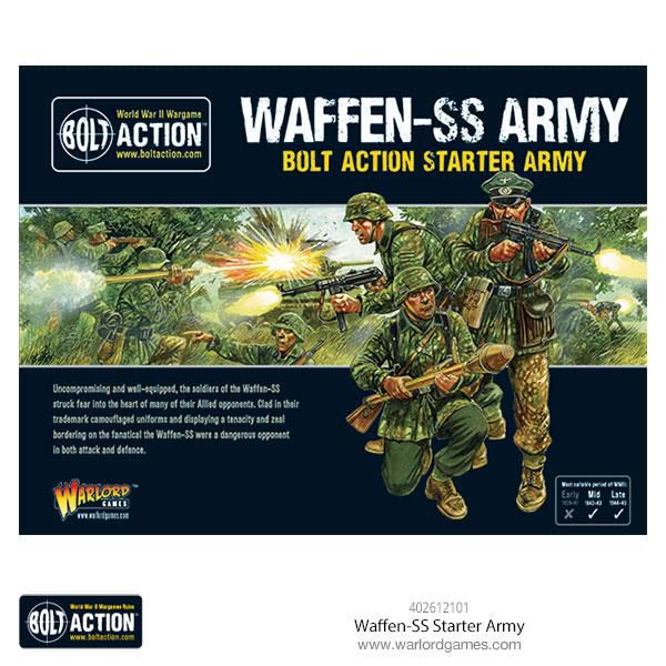 Bolt Action Starter Army Waffen SS German 28mm Warlord Games Deutsche Tiger