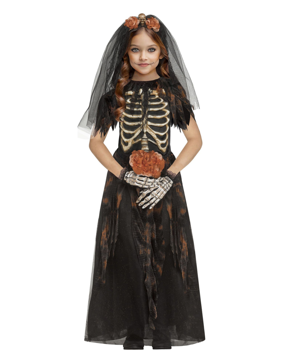 Bone Bride Halloween Mädchenkostüm Bone Bride Halloween Mädchenkostüm