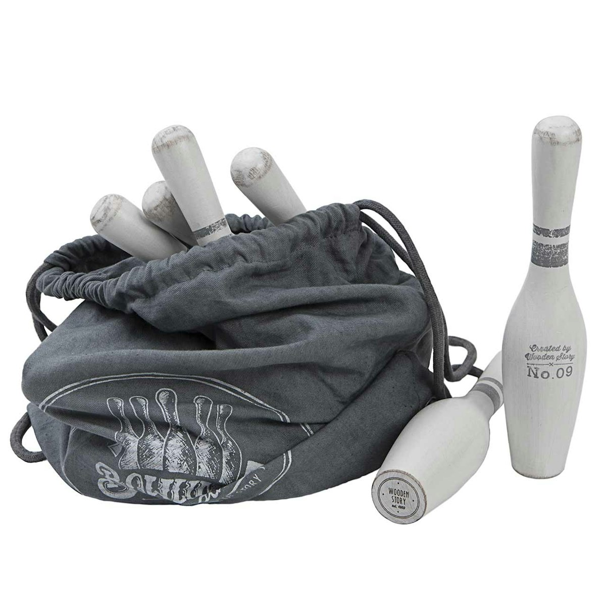 Bowling Set für Kinder weiß Bowling Set für Kinder weiß