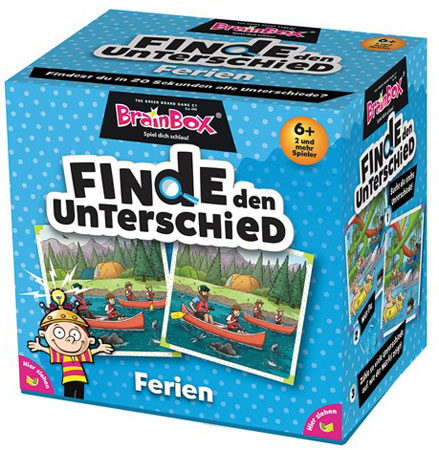 BrainBox - Finde den Unterschied - Ferien