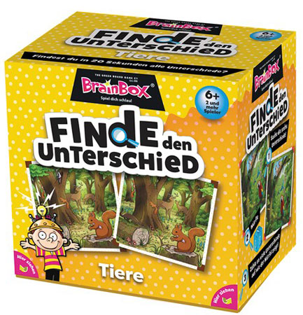 BrainBox - Finde den Unterschied - Tiere