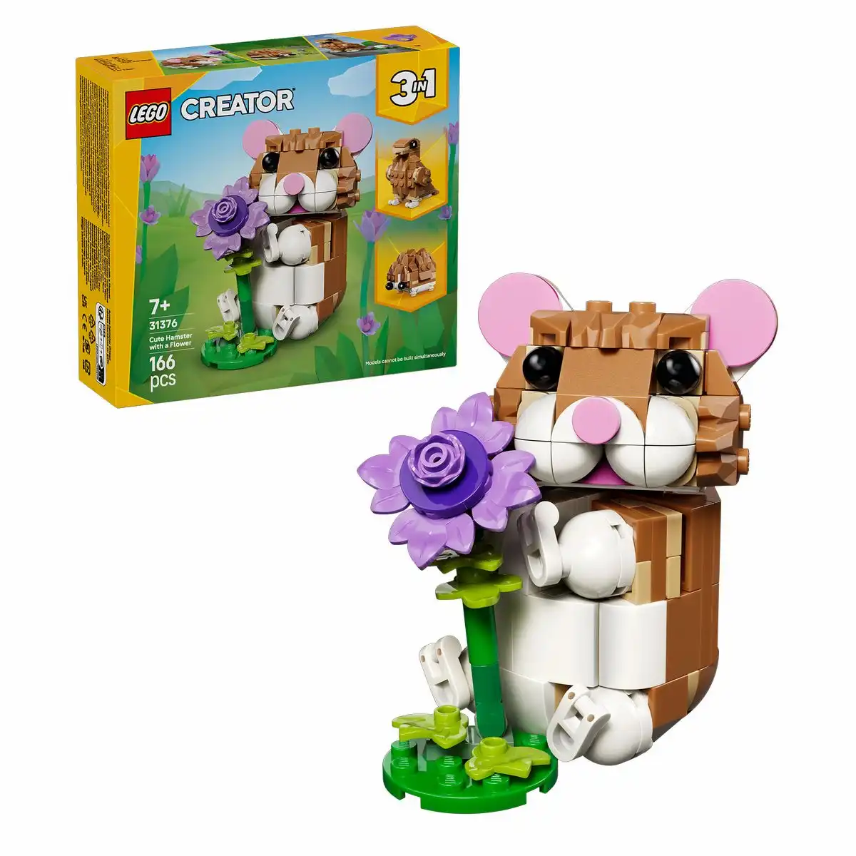 Breimeir - Lego Creator Hamster mit Blume Breimeir - Lego Creator Hamster mit Blume