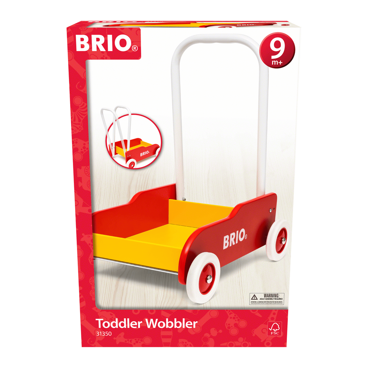 Brio - Lauflernwagen, rot/gelb Brio - Lauflernwagen, rot/gelb