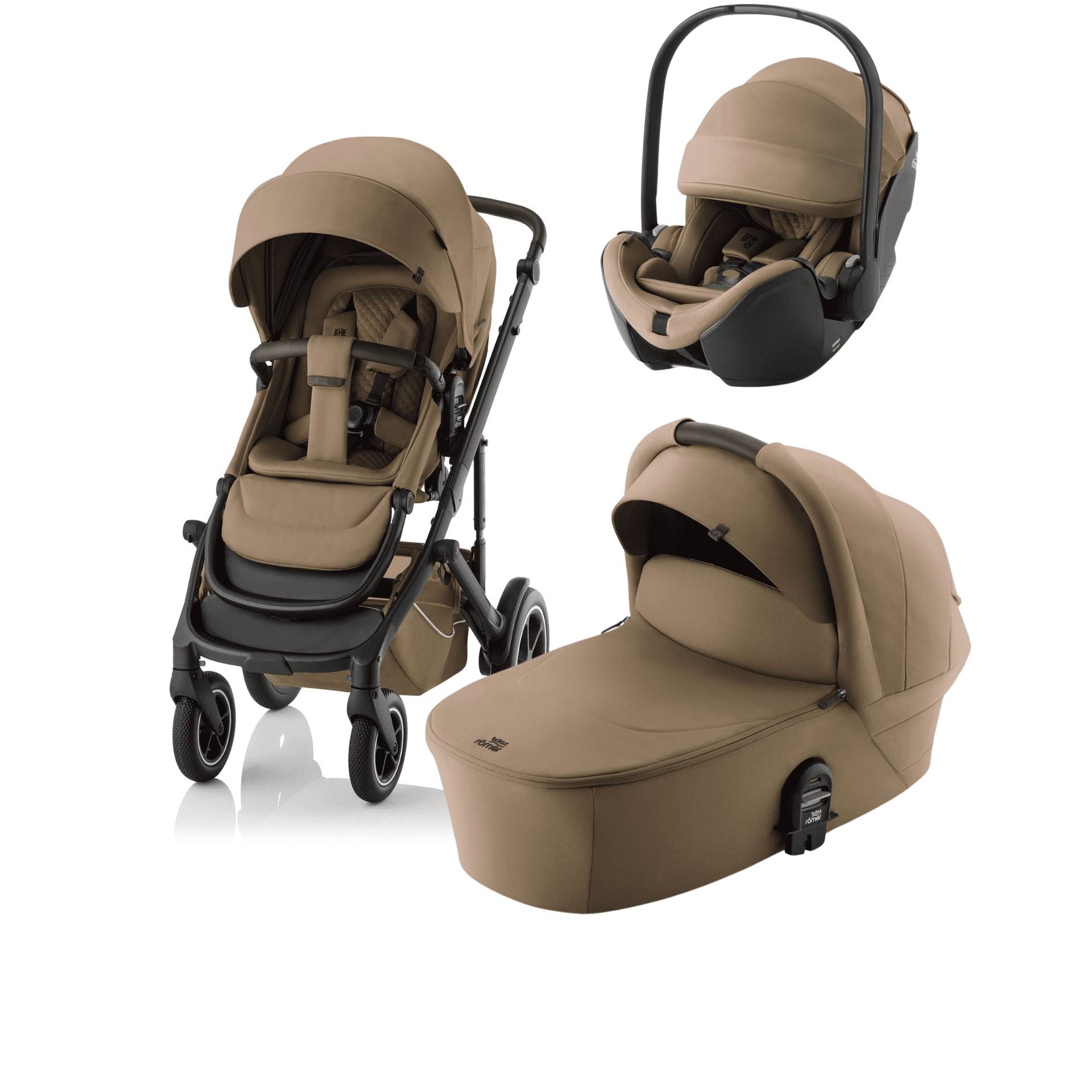 Britax Römer Smile 5Z 3in1 - Comfort Set Warm Caramel