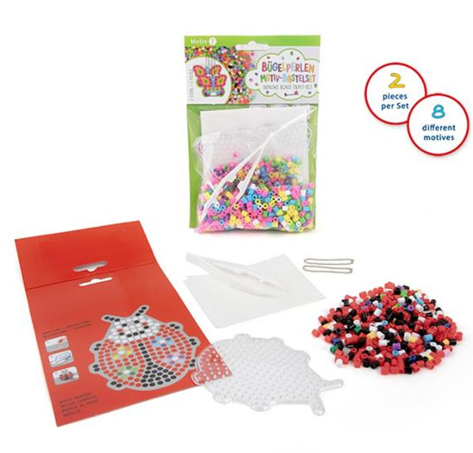 Bügelperlen Motiv-Bastelset Marienkäfer Spielideen + Basteln Bügelperlen Motiv-Bastelset Marienkäfer Spielideen + Basteln