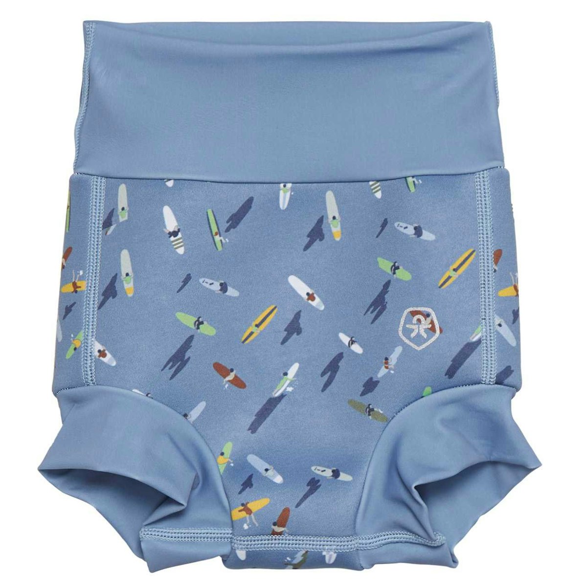 Bündchen Badehose Baby Surfbrett blau 62 Bündchen Badehose Baby Surfbrett blau 62