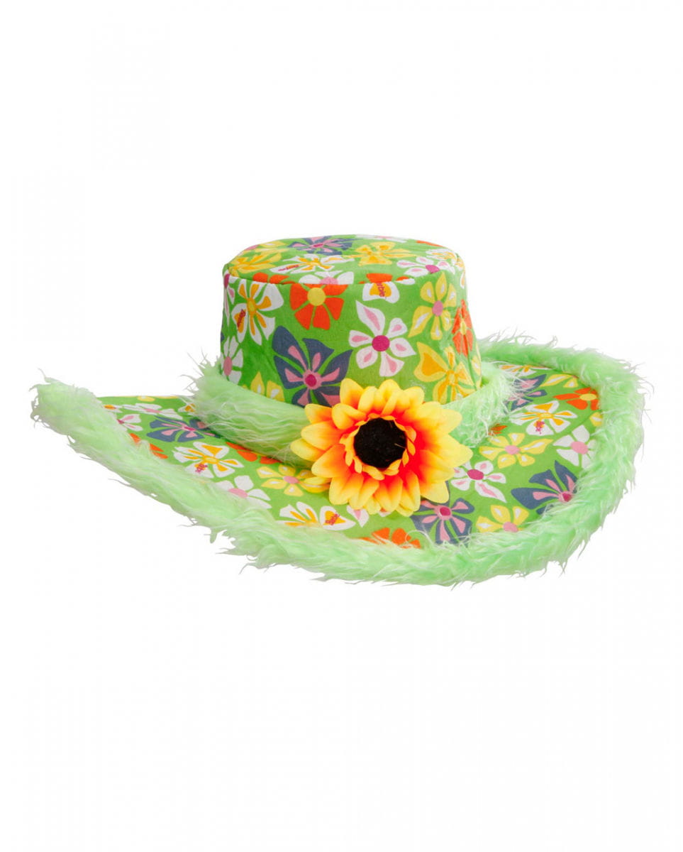 Bunter Hippie Hut mit Blume Bunter Hippie Hut mit Blume