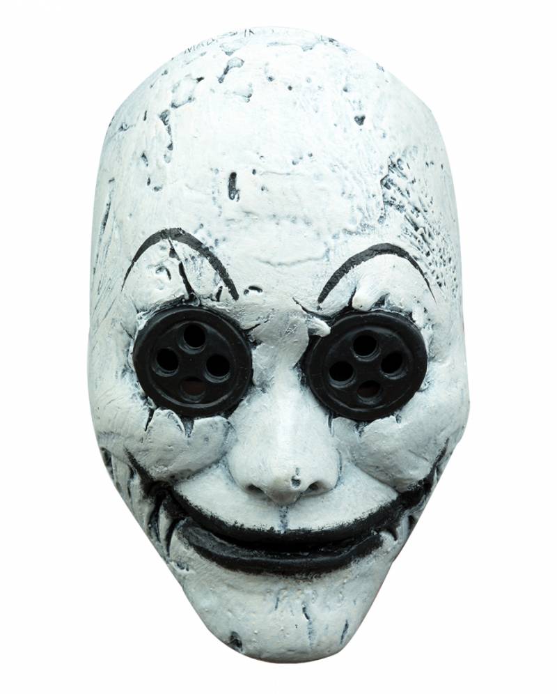 Button Eyes Horror Halloween Maske