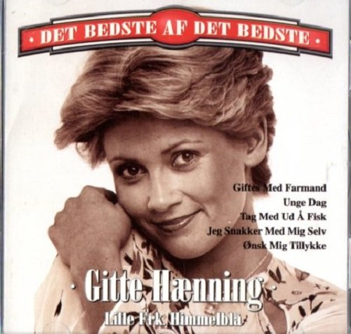 CD Gitte Henning Haenning DÄNISCH - Lille Frk. Himmelblå