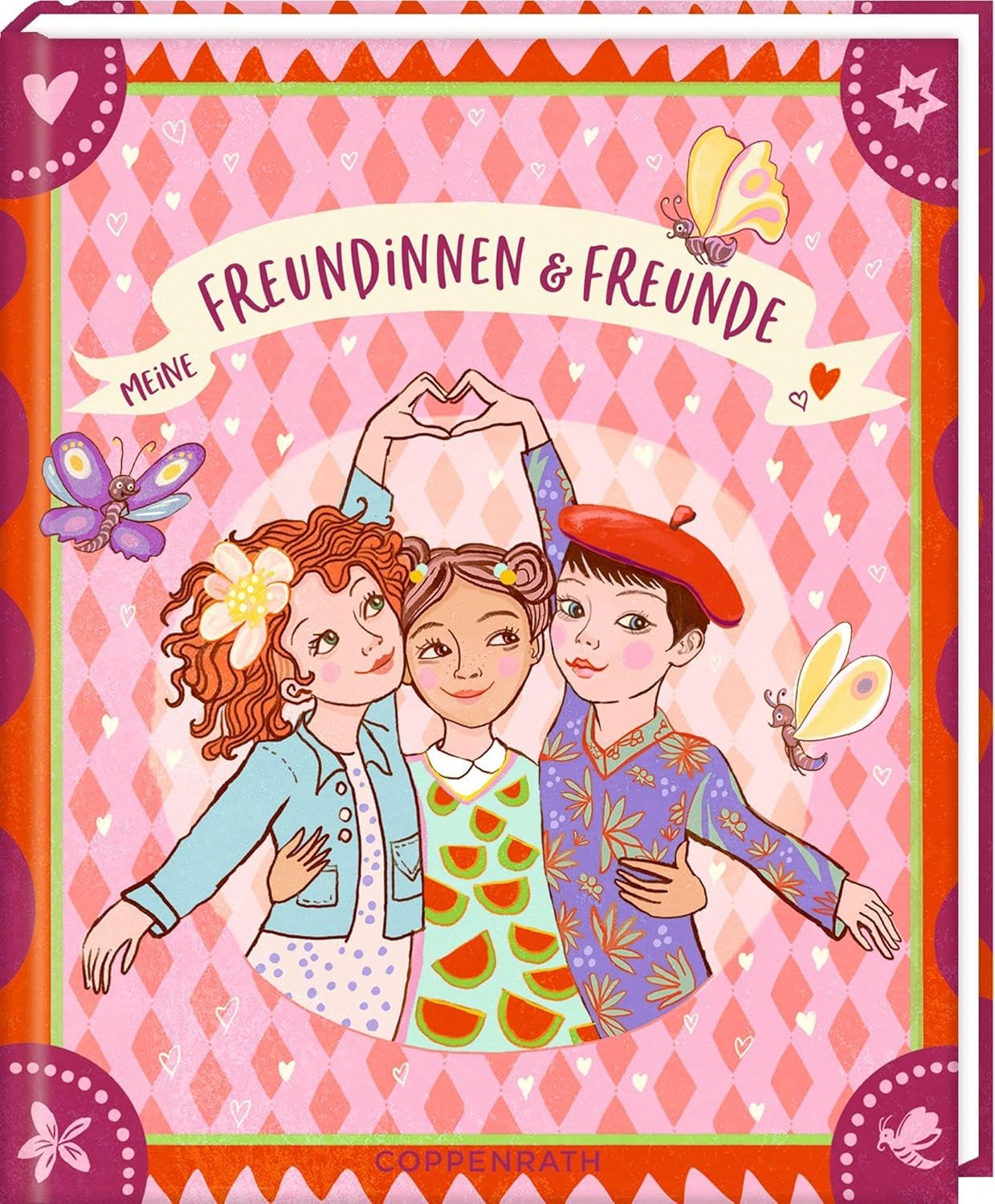 COPPENRATHN - Freundebuch Mädchen Meine Freundinnen COPPENRATHN - Freundebuch Mädchen Meine Freundinnen