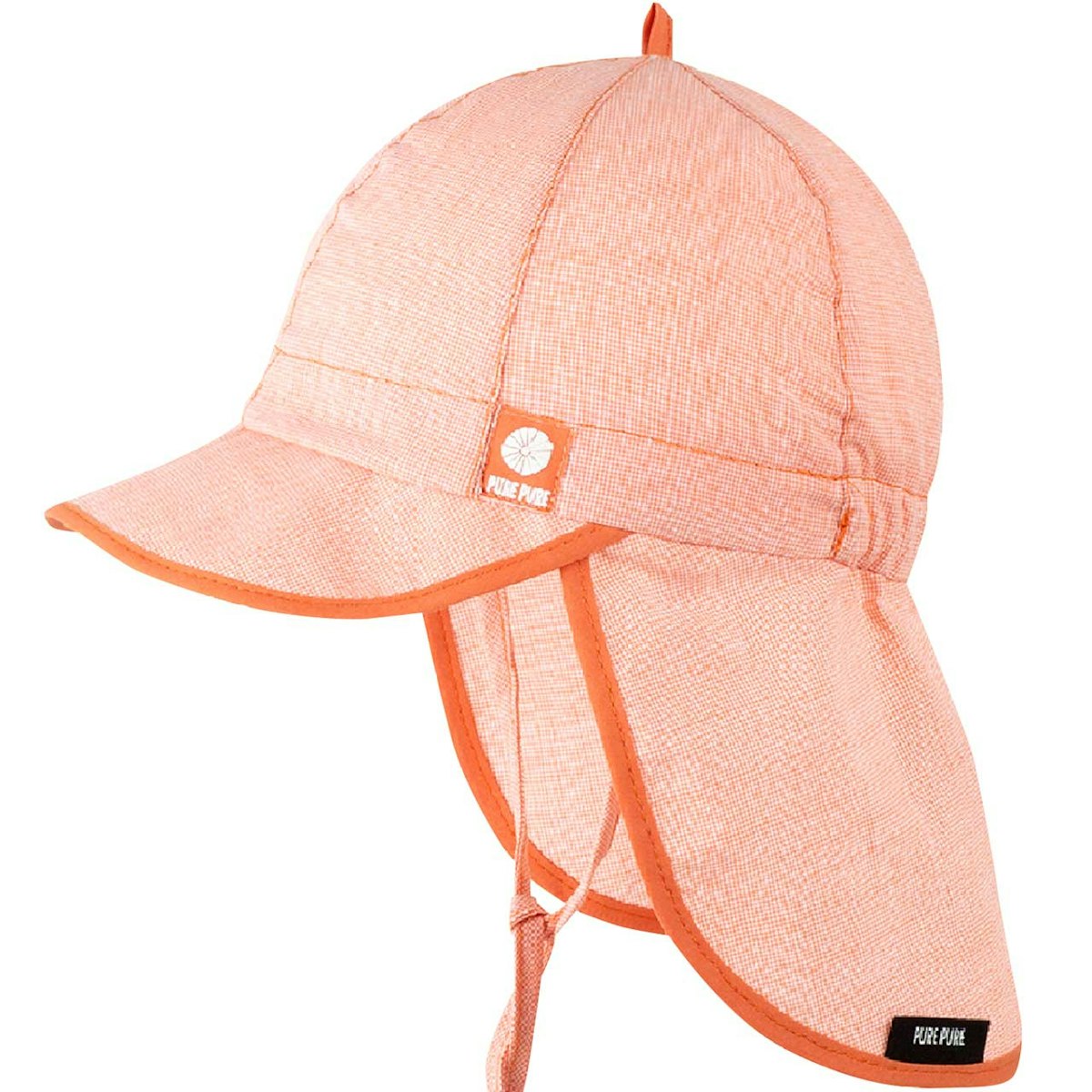 Capi Schirmmütze Nackenschutz papaya-orange 45 Capi Schirmmütze Nackenschutz papaya-orange 45