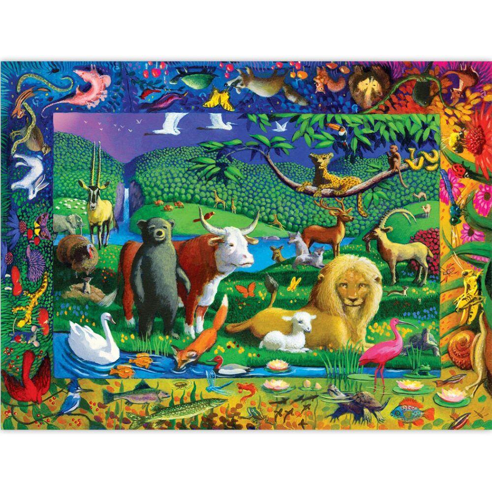 Carletto - Eeboo Puzzle Friedliches Königreich 500 Teile Carletto - Eeboo Puzzle Friedliches Königreich 500 Teile