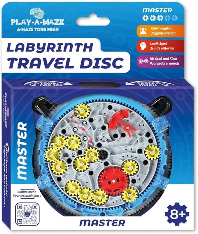 Carletto - Play-a-Maze Labyrinth Travel Disc MASTER – Das ultimative 3D-Knobelspiel Carletto - Play-a-Maze Labyrinth Travel Disc MASTER – Das ultimative 3D-Knobelspiel