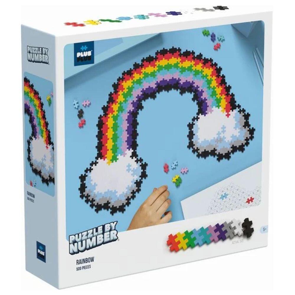 Carletto - Plus Plus Baussteine Puzzle Regenbogen 500 Teile Carletto - Plus Plus Baussteine Puzzle Regenbogen 500 Teile