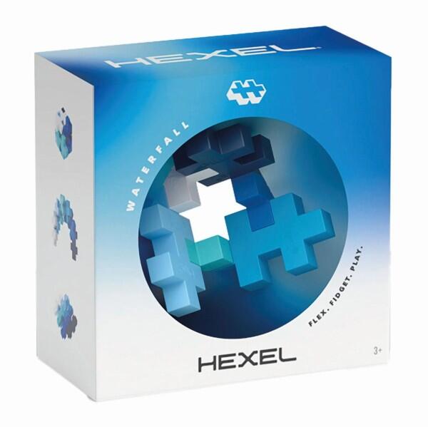 Carletto - Plus Plus Hexel Flex Bausteine blau Carletto - Plus Plus Hexel Flex Bausteine blau