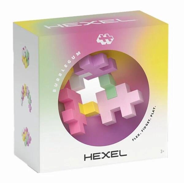 Carletto - Plus Plus Hexel Flex Bausteine pink Carletto - Plus Plus Hexel Flex Bausteine pink