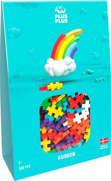 Carletto - Plus-Plus Mini / 300 Bausteine Regenbogen Carletto - Plus-Plus Mini / 300 Bausteine Regenbogen