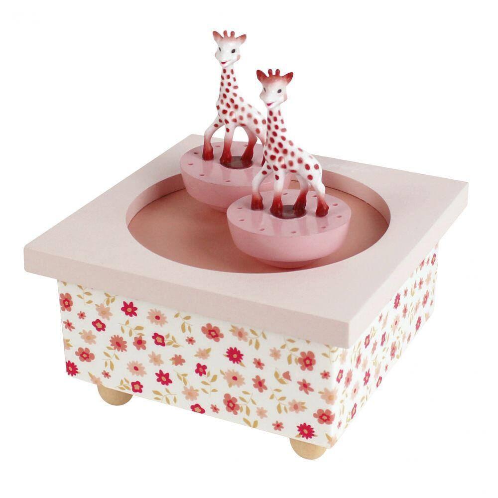 Carletto - Spieluhr tanzende Sophie la Giraffe Blumen Carletto - Spieluhr tanzende Sophie la Giraffe Blumen