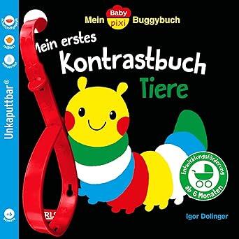 Carlsen Verlag - Baby Pixi Buggybuch Tiere Kontrastbuch Carlsen Verlag - Baby Pixi Buggybuch Tiere Kontrastbuch