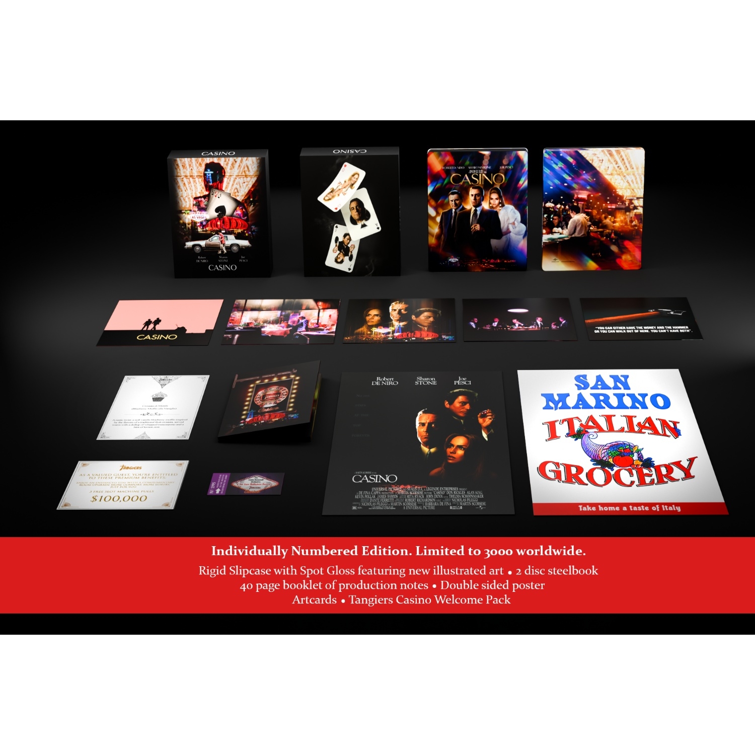 Casino Ultimate Collector’s Edition 4K Ultra HD & Blu-Ray Steelbook Casino Ultimate Collector’s Edition 4K Ultra HD & Blu-Ray Steelbook