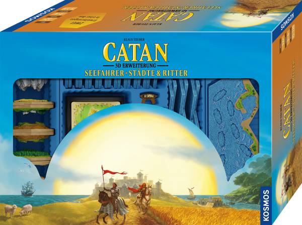 Catan - 3D Edition - Seefahrer und Städte & Ritter (Erw.)